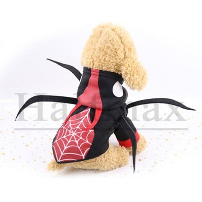 Pet christmas dress dogs and cats spider cosplay cloths christmas costume pet