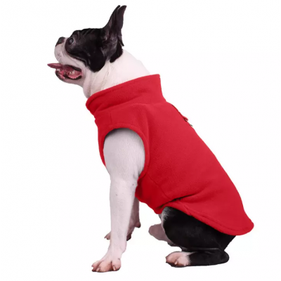 High Quality Warm Comfortable Pet Jackets Wholesale Fleece Dog Clothes Vest