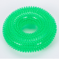 Durable Spiny Circle Rubber Activity Dog Chew Pet Toy Clean Teeth toy